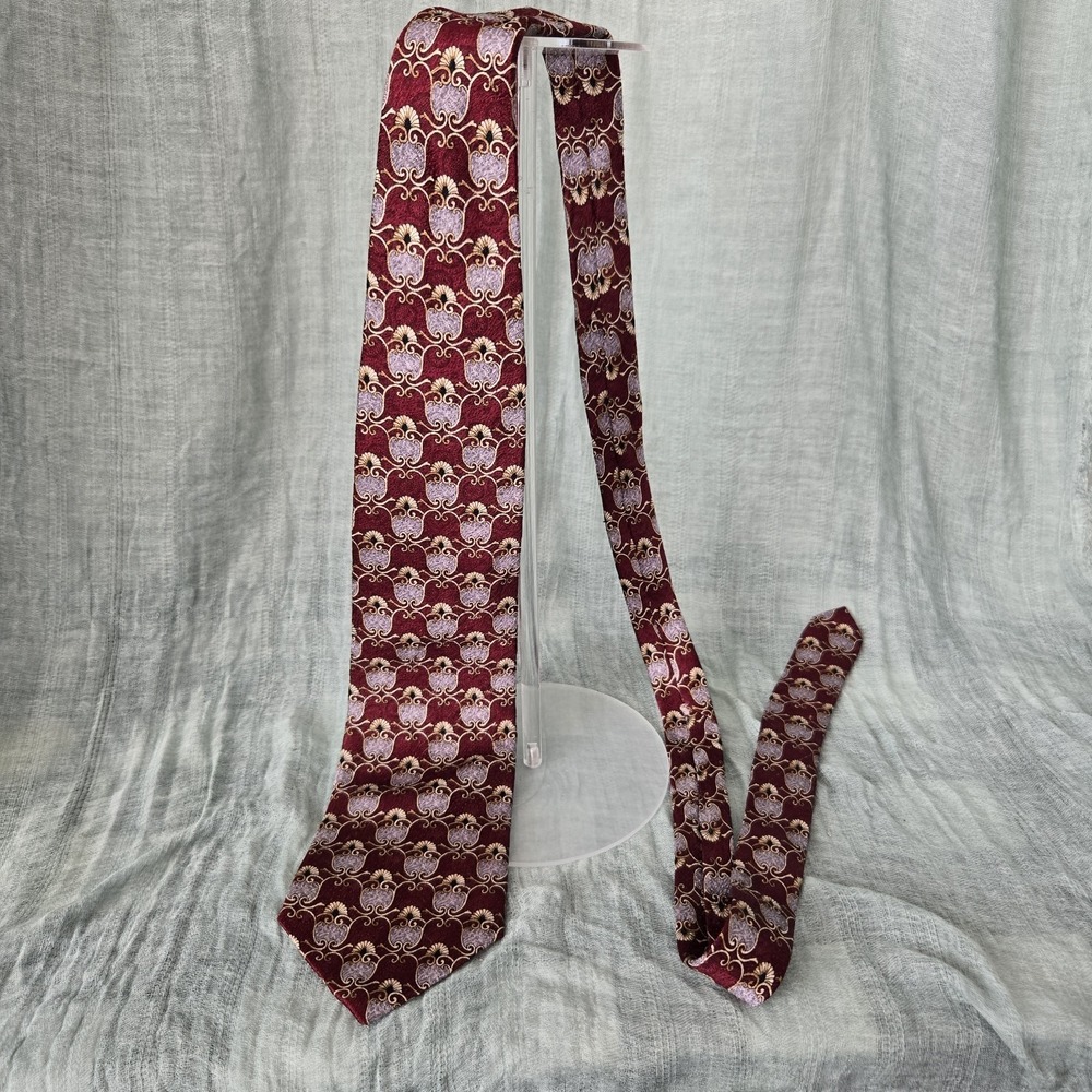 Pierre Cardin VTG 100% Silk Men's Neck Tie Made in the USA Classic 60" Long